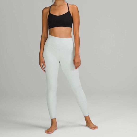 LULULEMON Align High Rise Leggings Ocean Air Light Blue 8 - Picture 1 of 9